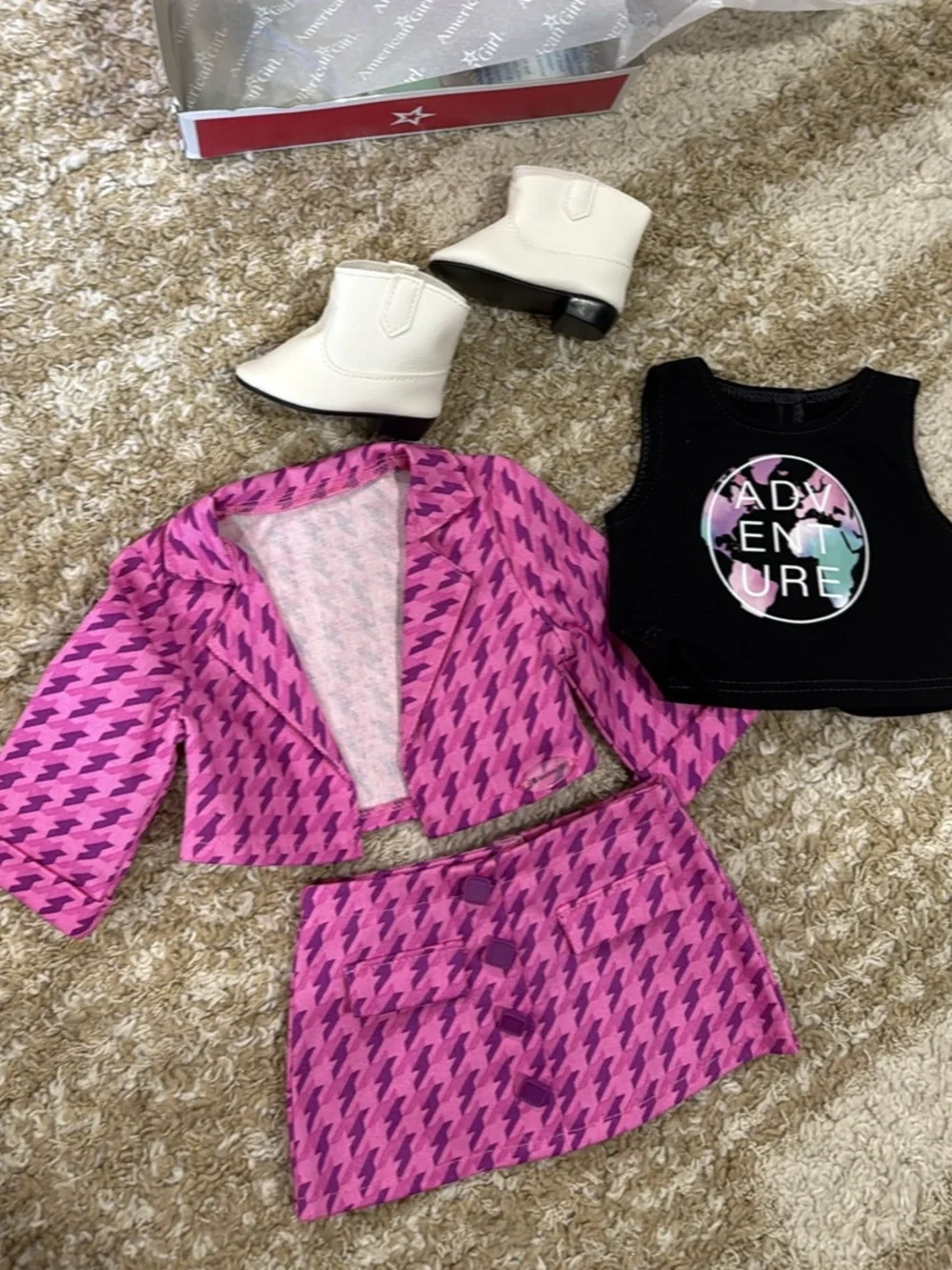 NIB American Girl Truly Me Fun in the City Travel Outfit